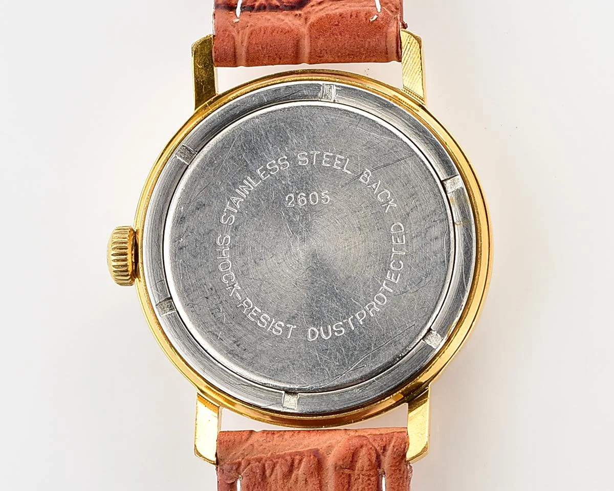 Vintage Soviet Wostok (Vostok) mechanical gold-plated wristwatch