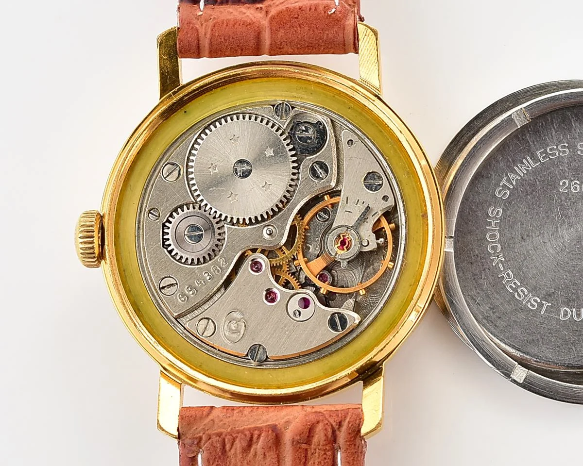 Vintage Soviet Wostok (Vostok) mechanical gold-plated wristwatch