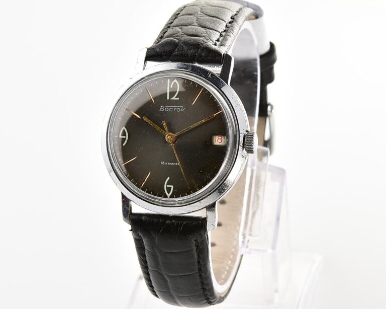 Vintage Vostok soviet mechanical wristwatch