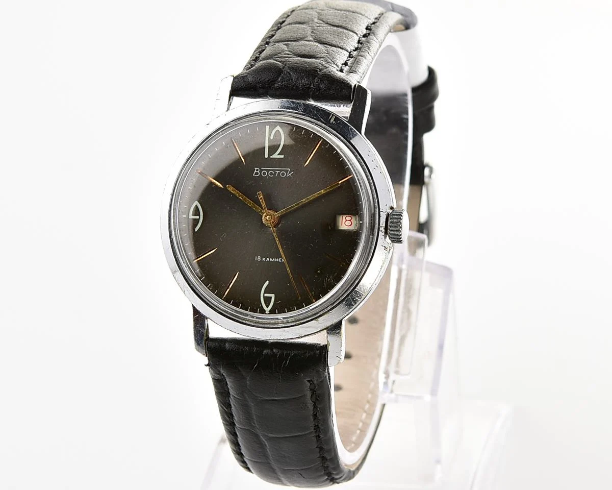 Vintage Vostok Soviet mechanical wristwatch