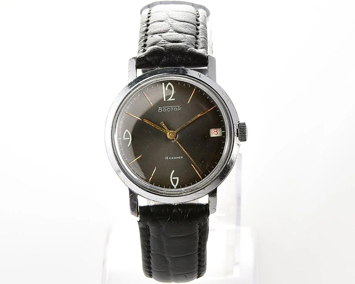 Vintage Vostok Soviet mechanical wristwatch