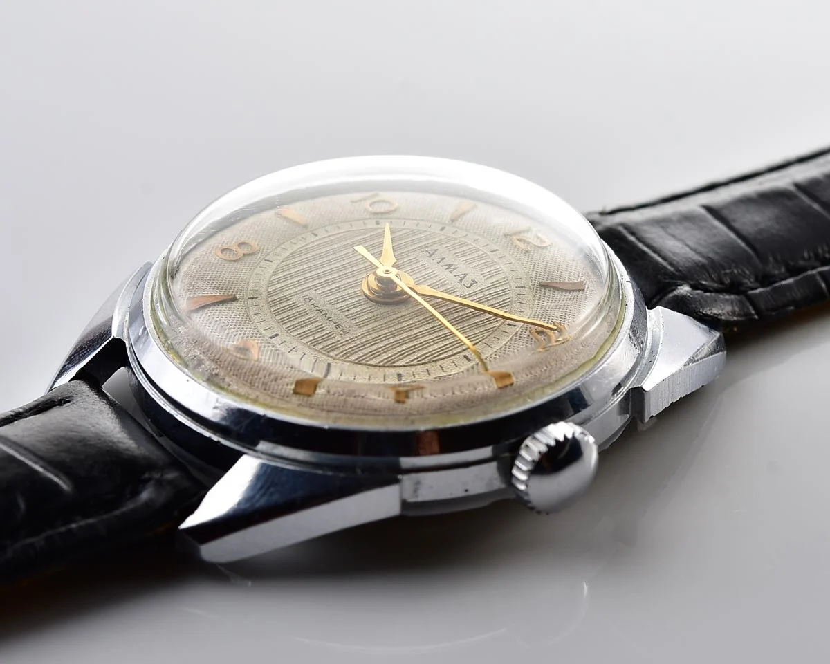 Vintage Soviet Almaz mechanical wristwatch