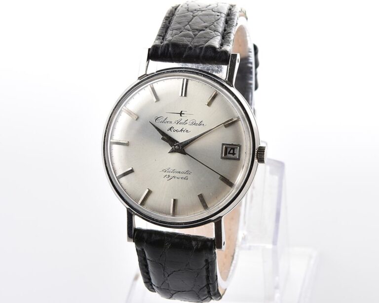 Vintage Citizen Jet Auto Dater Rookie – with circular geared rotor automatic from the 1960s