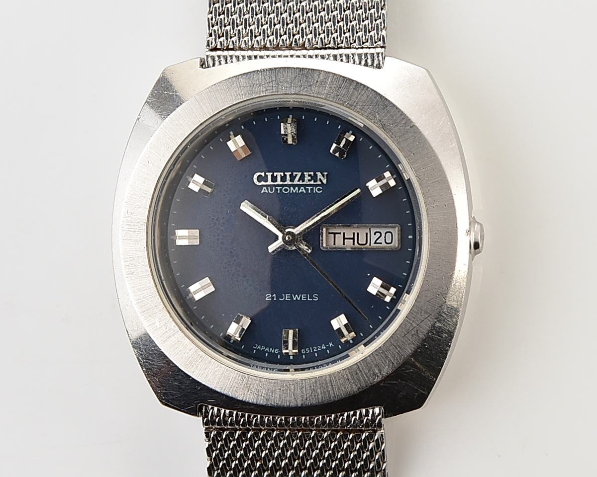 Vintage Citizen Automatic "Parawater" 21 Jewels mechanical watch from March 1972