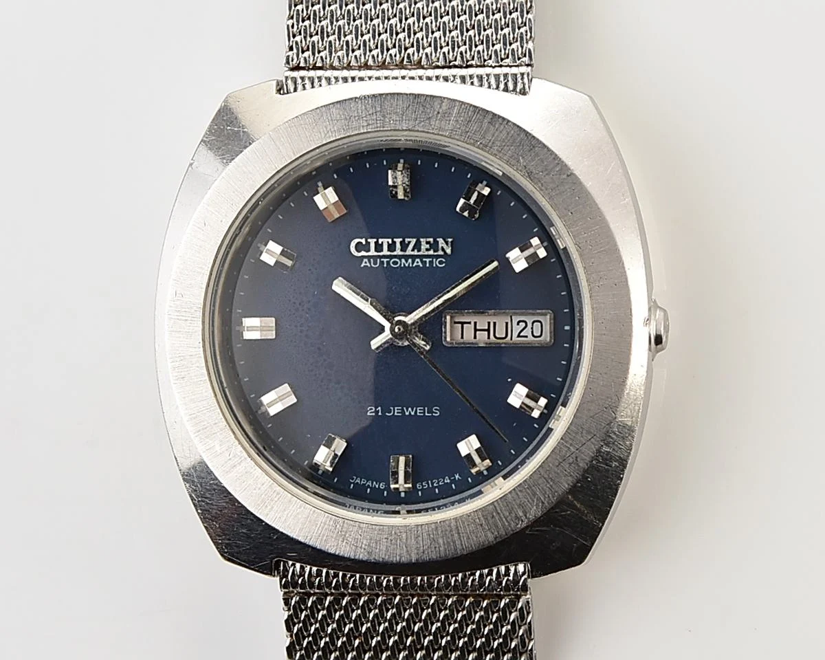 Vintage Citizen Automatic "Parawater" 21 Jewels mechanical watch from March 1972
