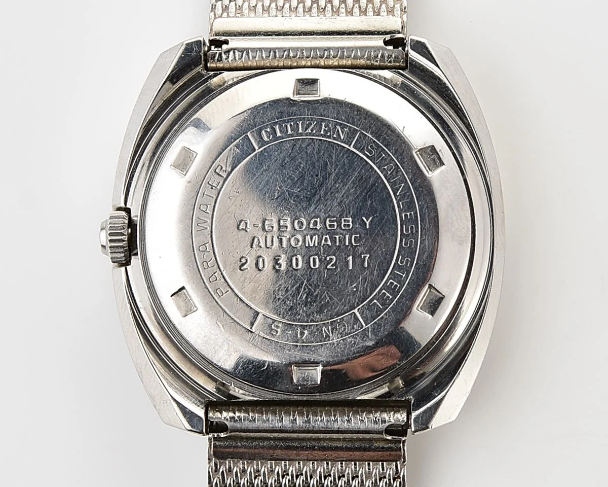 Vintage Citizen Automatic "Parawater" 21 Jewels mechanical watch from March 1972
