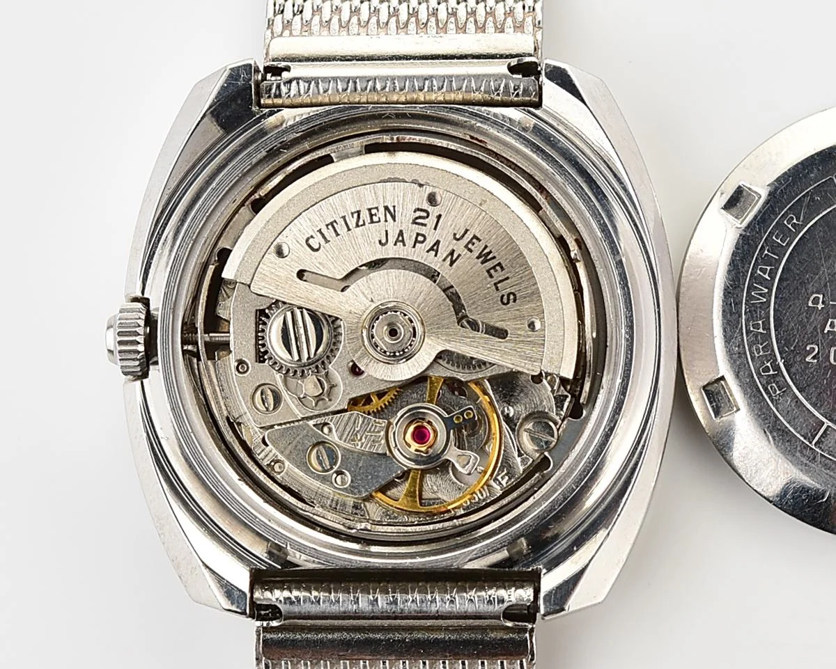 Vintage Citizen Automatic "Parawater" 21 Jewels mechanical watch from March 1972