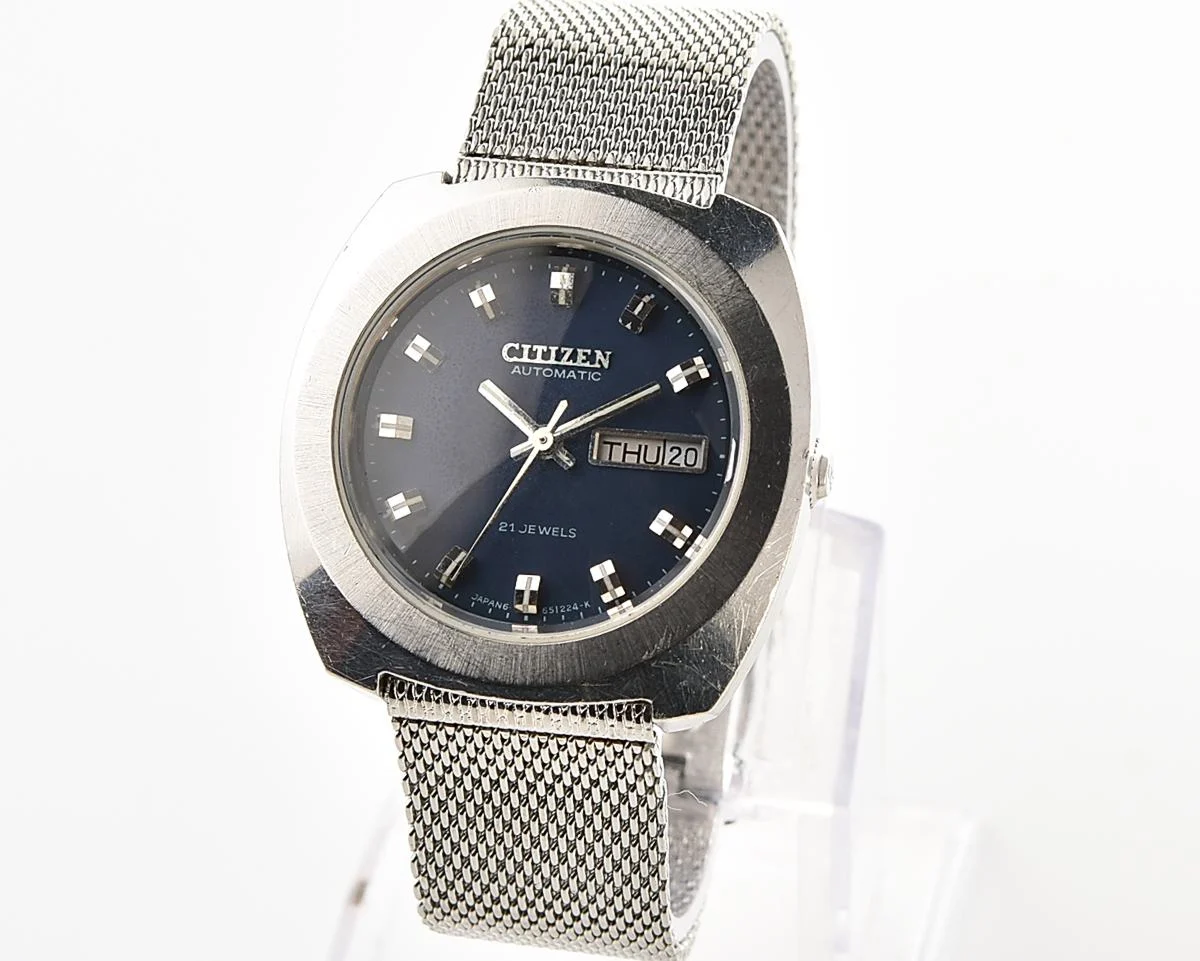 Vintage Citizen Automatic "Parawater" 21 Jewels mechanical watch from March 1972