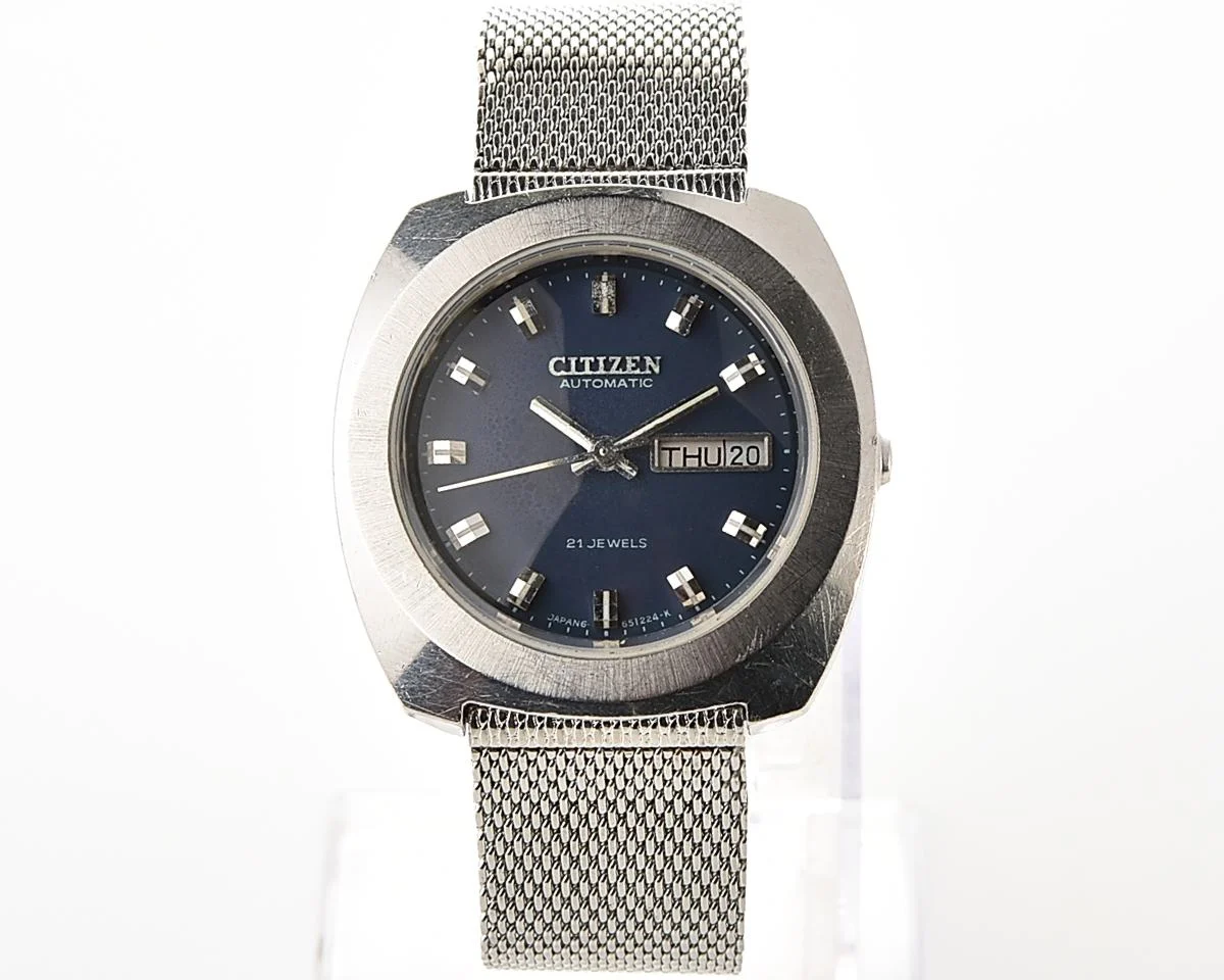 Vintage Citizen Automatic "Parawater" 21 Jewels mechanical watch from March 1972