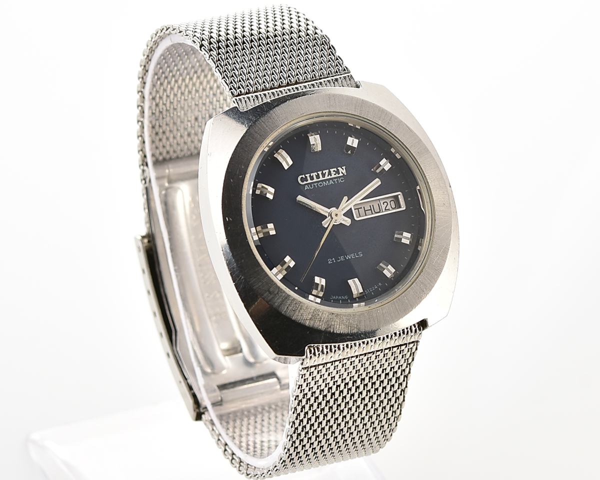 Vintage Citizen Automatic "Parawater" 21 Jewels mechanical watch from March 1972