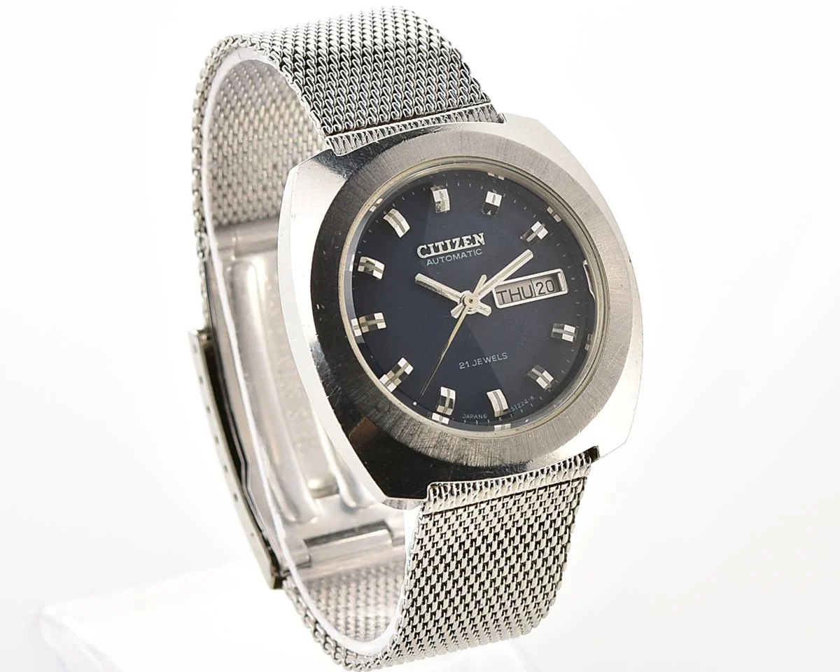 Vintage Citizen Automatic "Parawater" 21 Jewels mechanical watch from March 1972