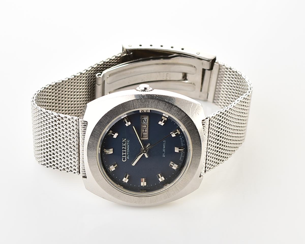 Vintage Citizen Automatic "Parawater" 21 Jewels mechanical watch from March 1972