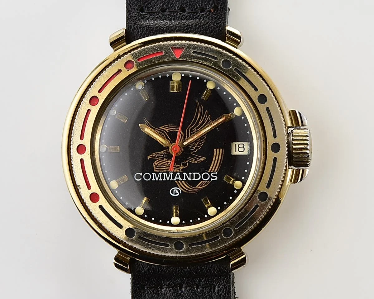 Vostok Komandirskie Commandos mechanical wristwatch