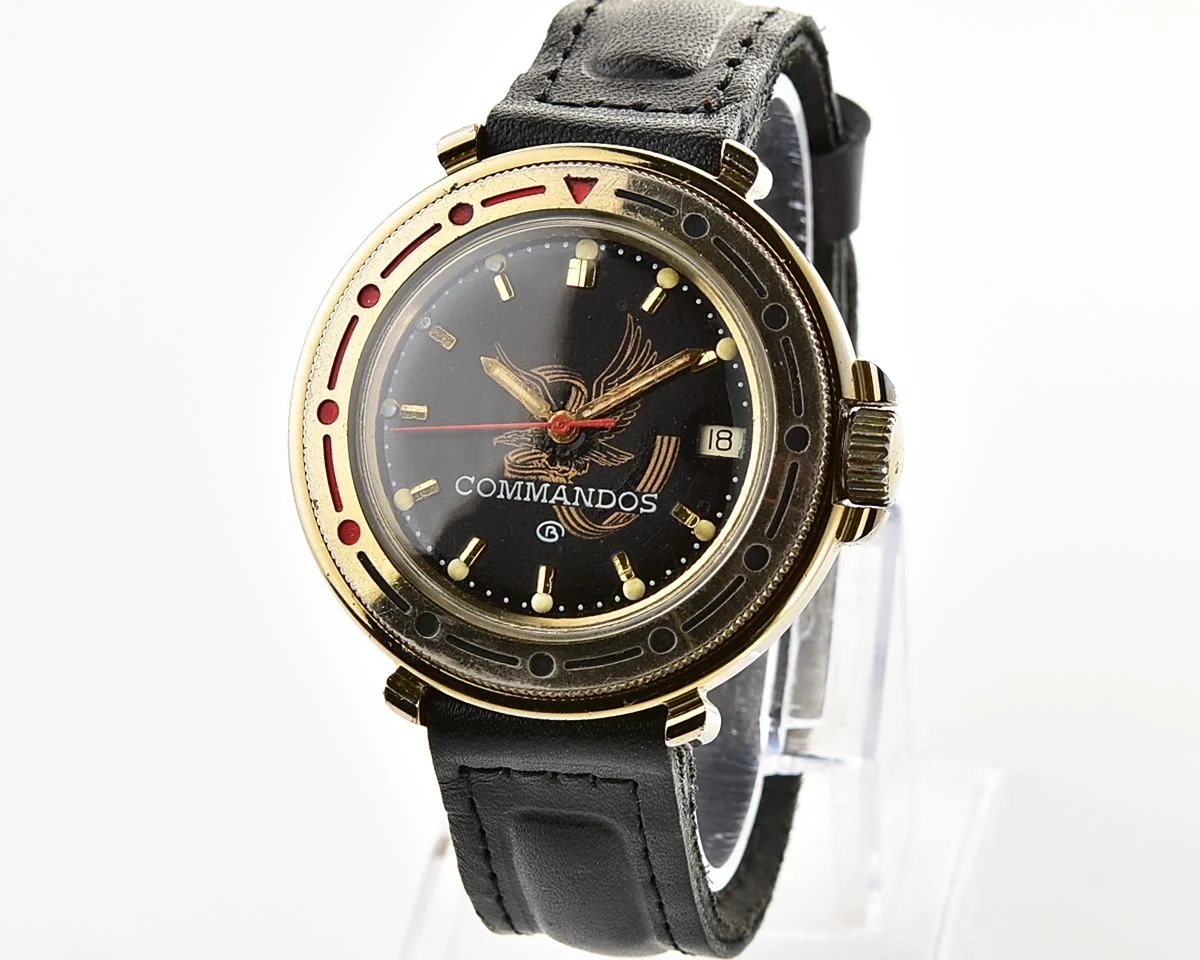 Vostok Komandirskie Commandos mechanical wristwatch