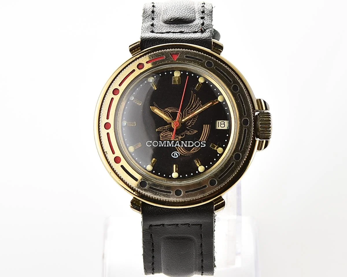 Vostok Komandirskie Commandos mechanical wristwatch