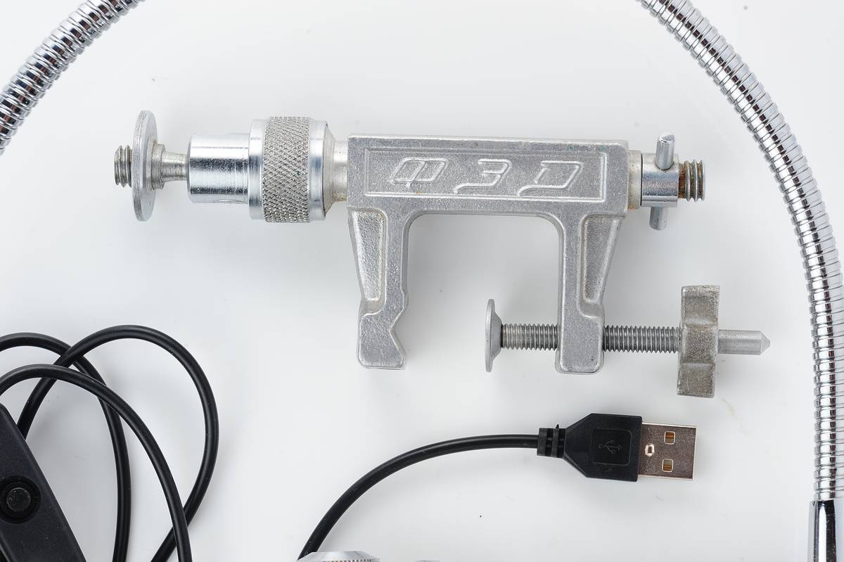 USB-powered handmade vintage FED-3 camera lamp
