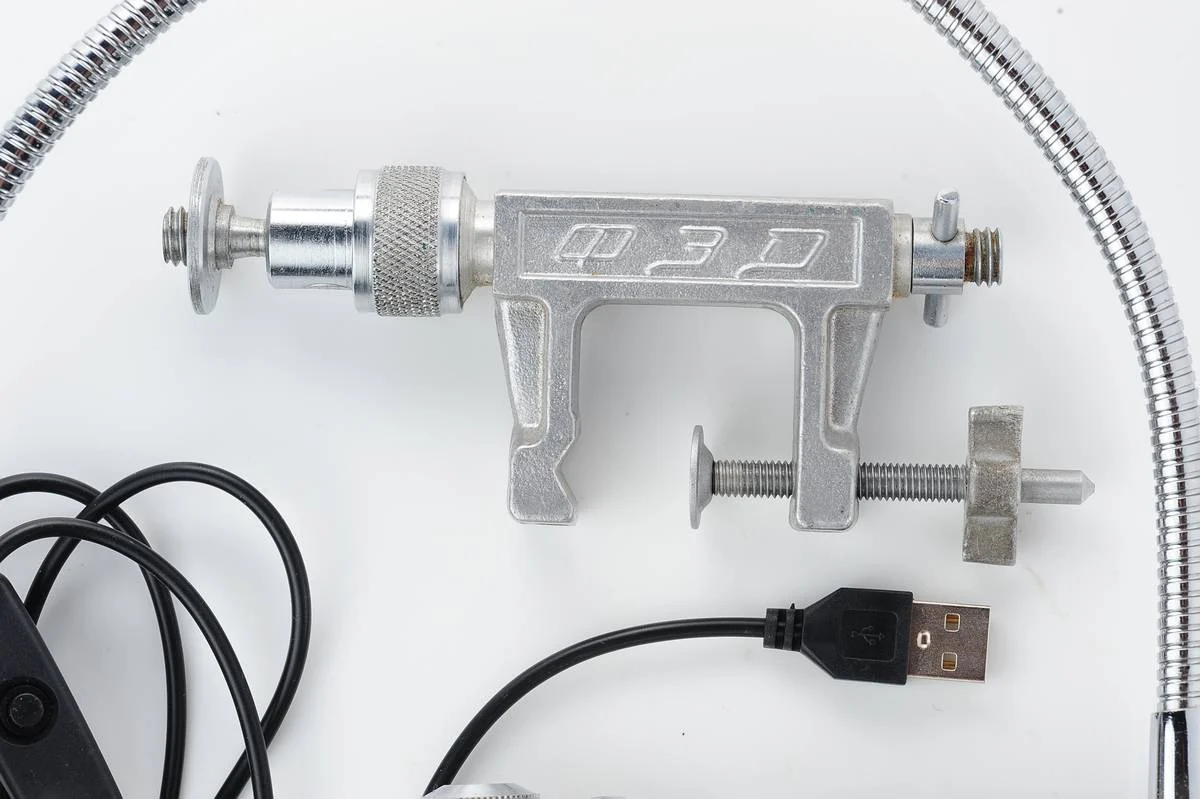 USB-powered handmade vintage FED-3 camera lamp