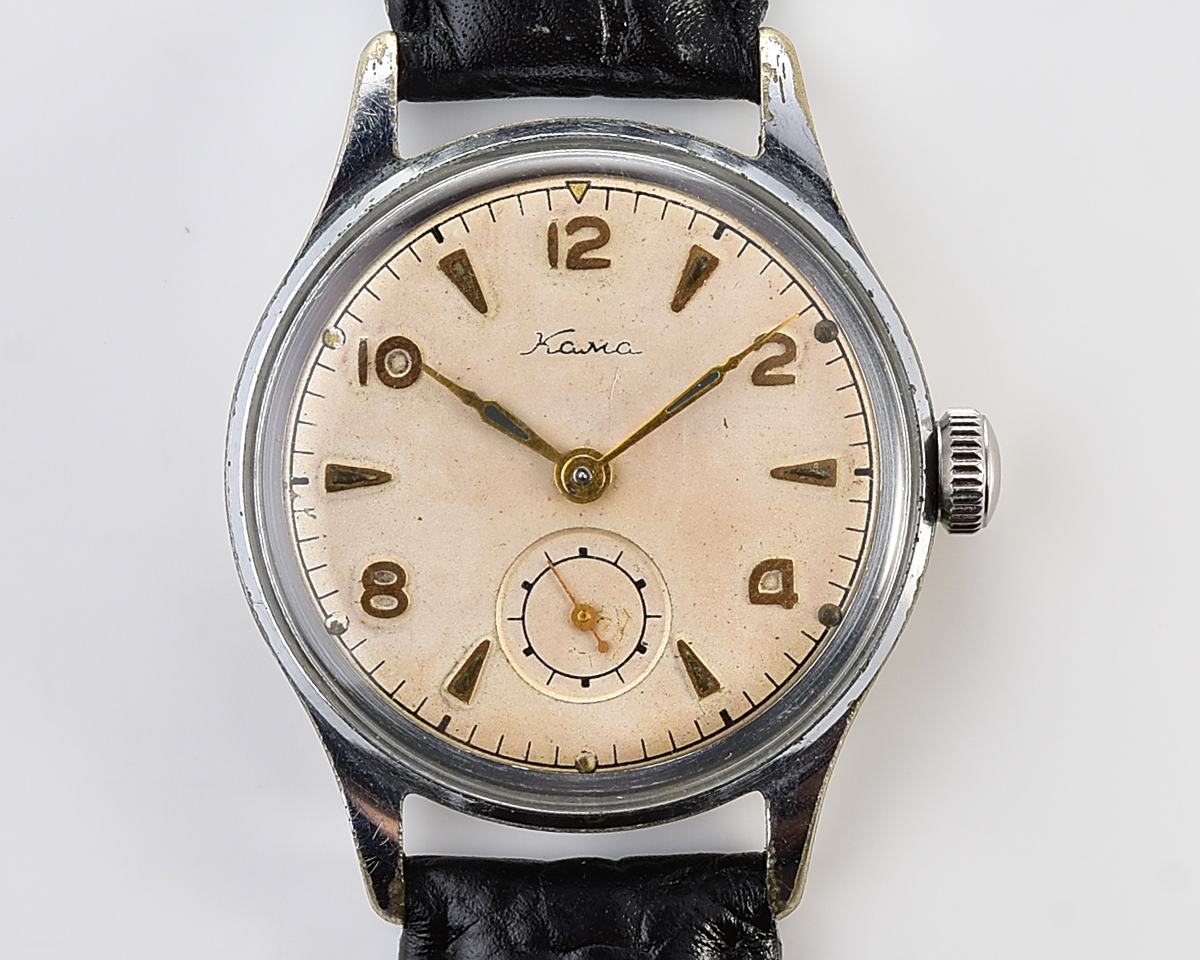 Excellent soviet KAMA vintage mechanical wristwatch, the 2nd quarter of 1956!