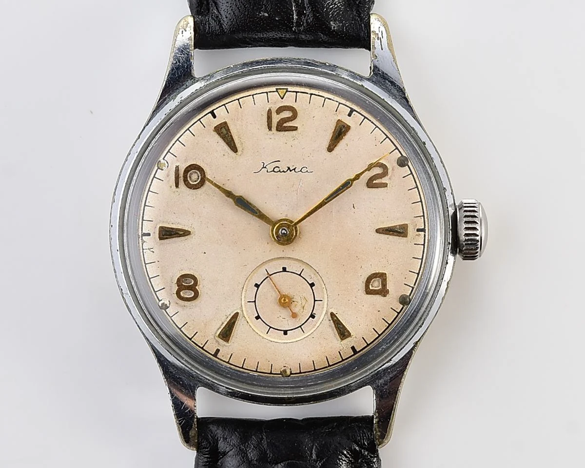 Excellent Soviet Kama vintage mechanical wristwatch, the 2nd quarter of 1956!