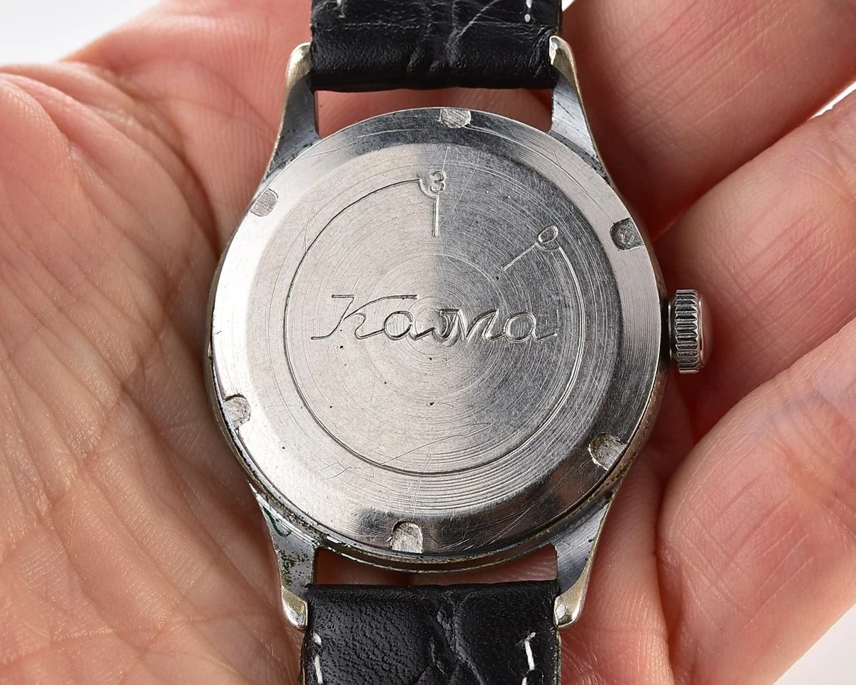 Excellent Soviet Kama vintage mechanical wristwatch, the 2nd quarter of 1956!