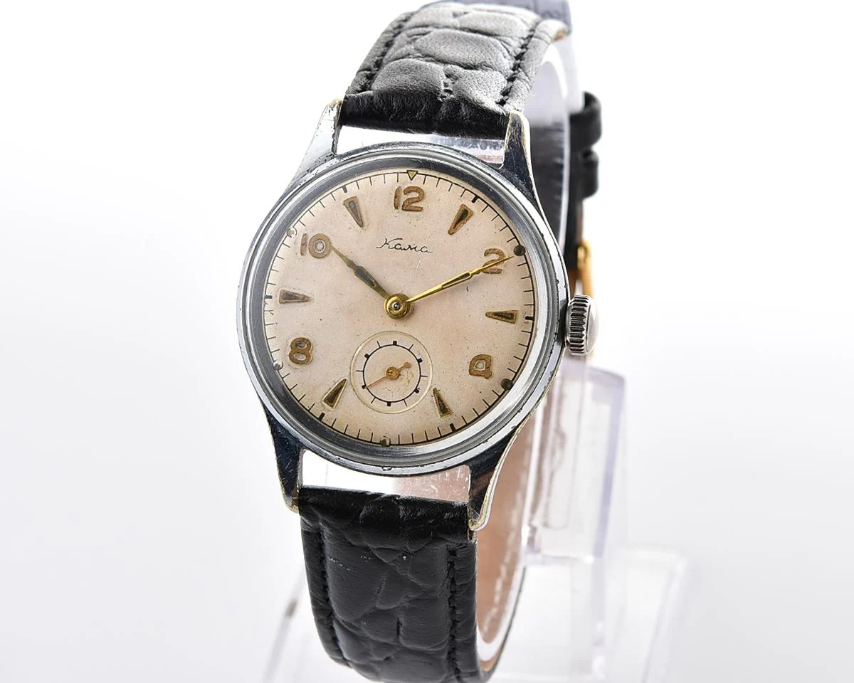 Excellent Soviet Kama vintage mechanical wristwatch, the 2nd quarter of 1956!