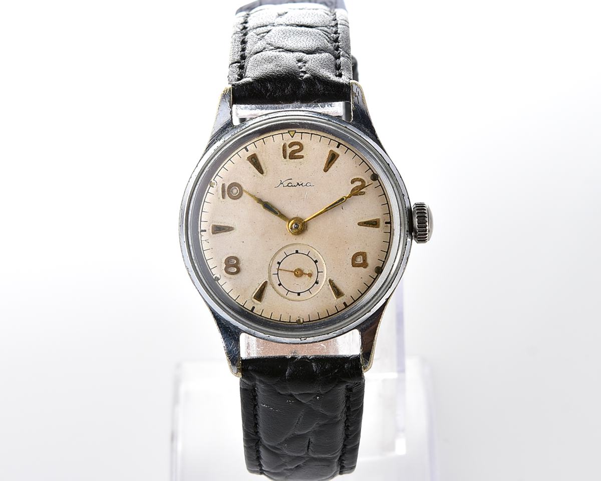 Excellent soviet KAMA vintage mechanical wristwatch, the 2nd quarter of 1956!
