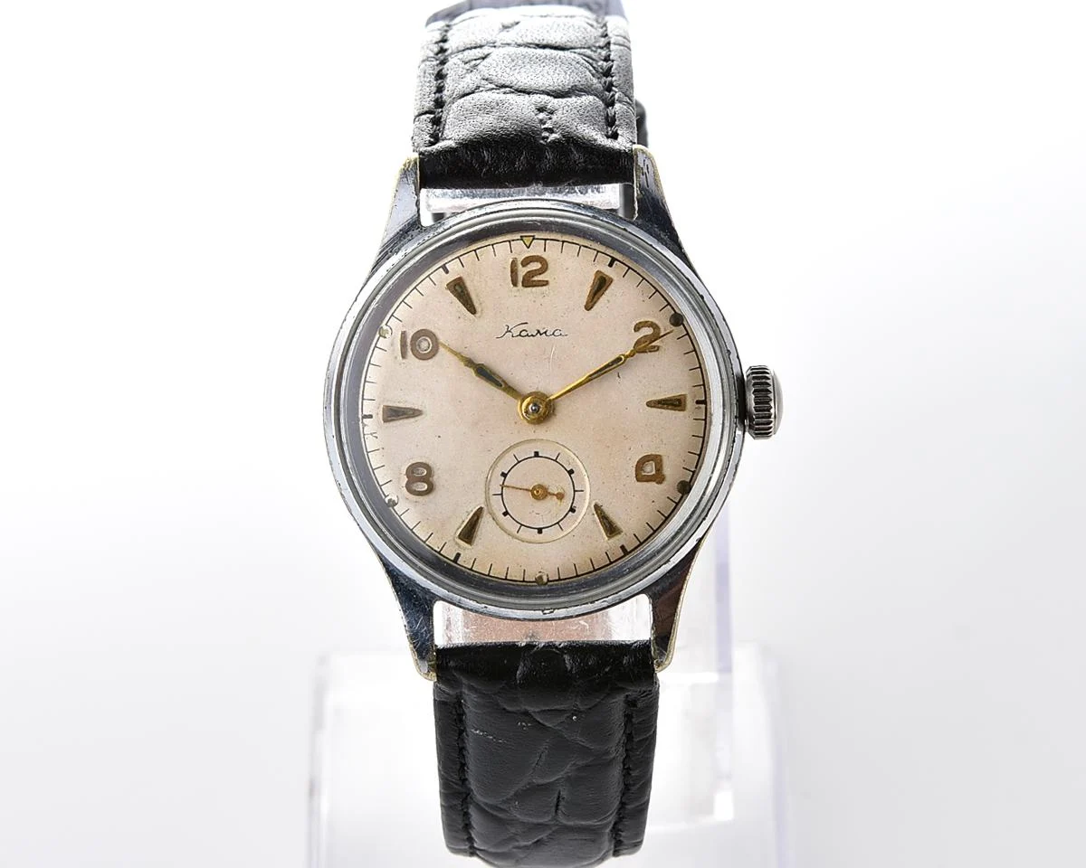 Excellent Soviet Kama vintage mechanical wristwatch, the 2nd quarter of 1956!