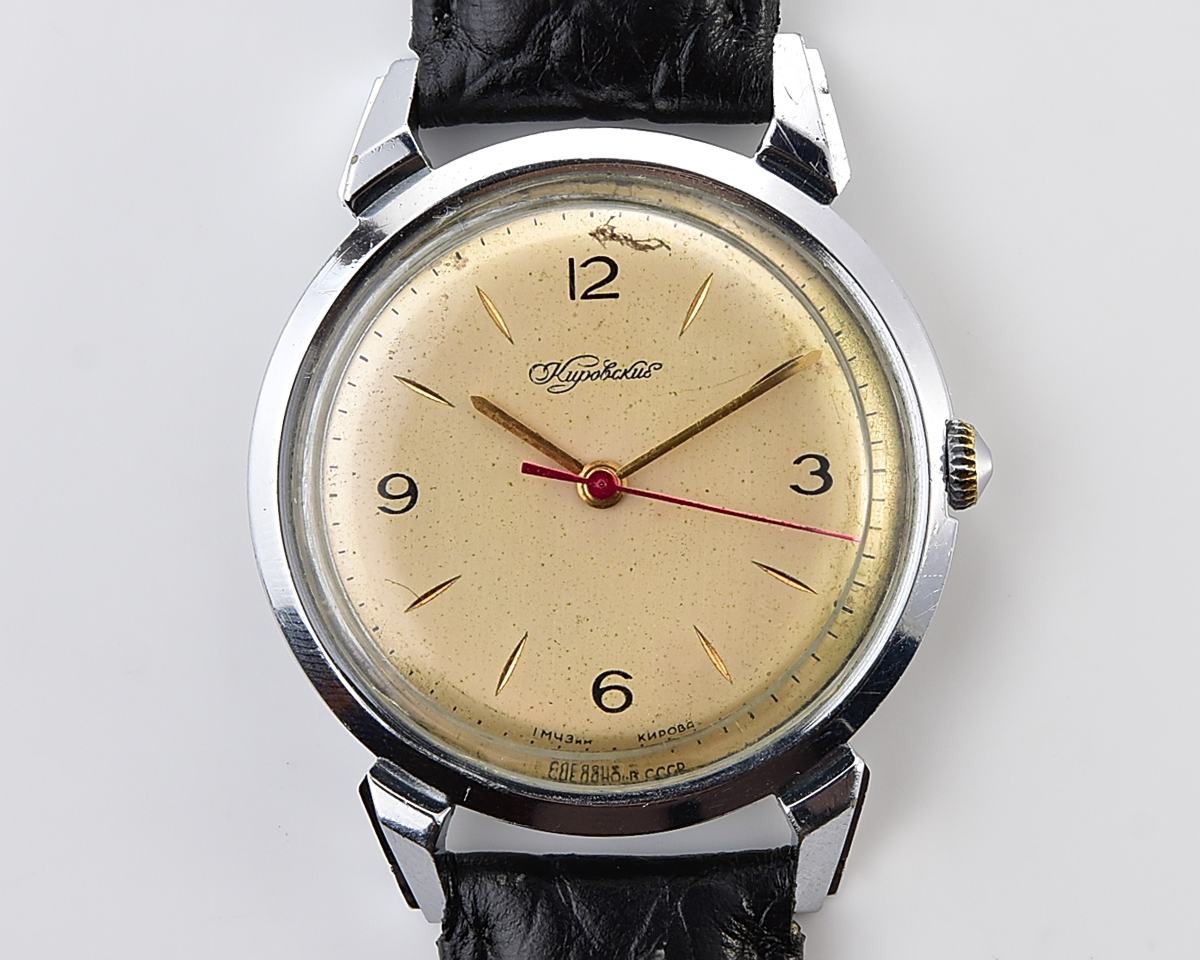 RARE! Beautiful vintage soviet wristwatch from 1950s - Kirovskie 1st Moskow Watch Factory