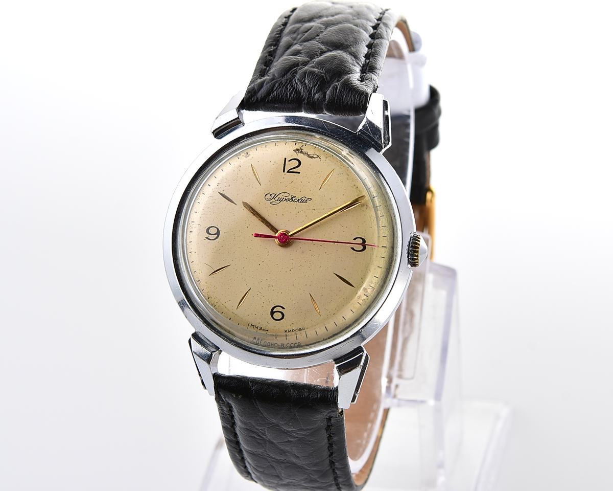 RARE! Beautiful vintage soviet wristwatch from 1950s - Kirovskie 1st Moskow Watch Factory