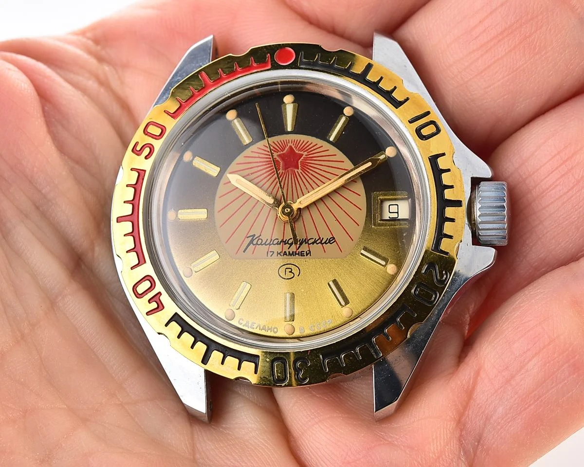 TIME CAPSULE: Vostok Komandirskie mechanical watch – New Old Stock (NOS)!