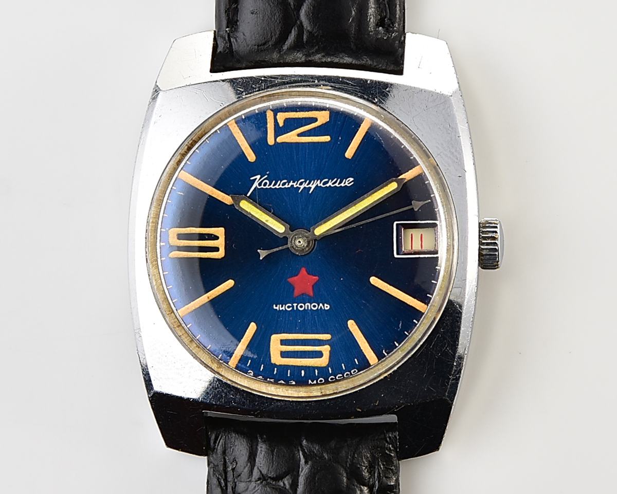 Excellent soviet Vostok Komandirskie mechanical watch - Zakaz MO CCCP!