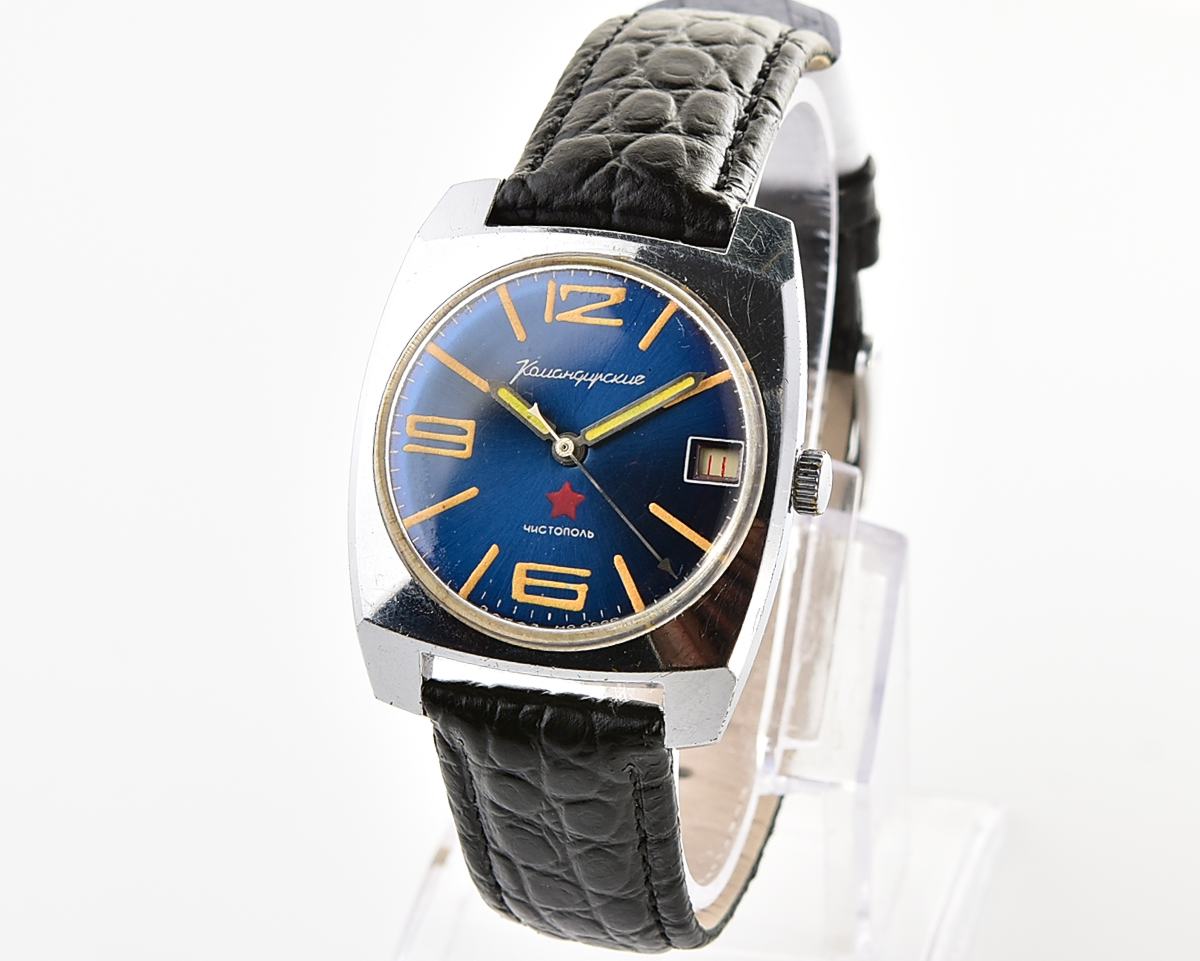Excellent soviet Vostok Komandirskie mechanical watch - Zakaz MO CCCP!