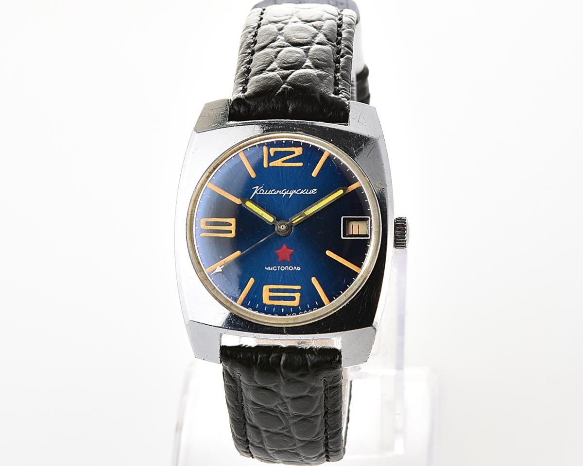 Excellent soviet Vostok Komandirskie mechanical watch - Zakaz MO CCCP!