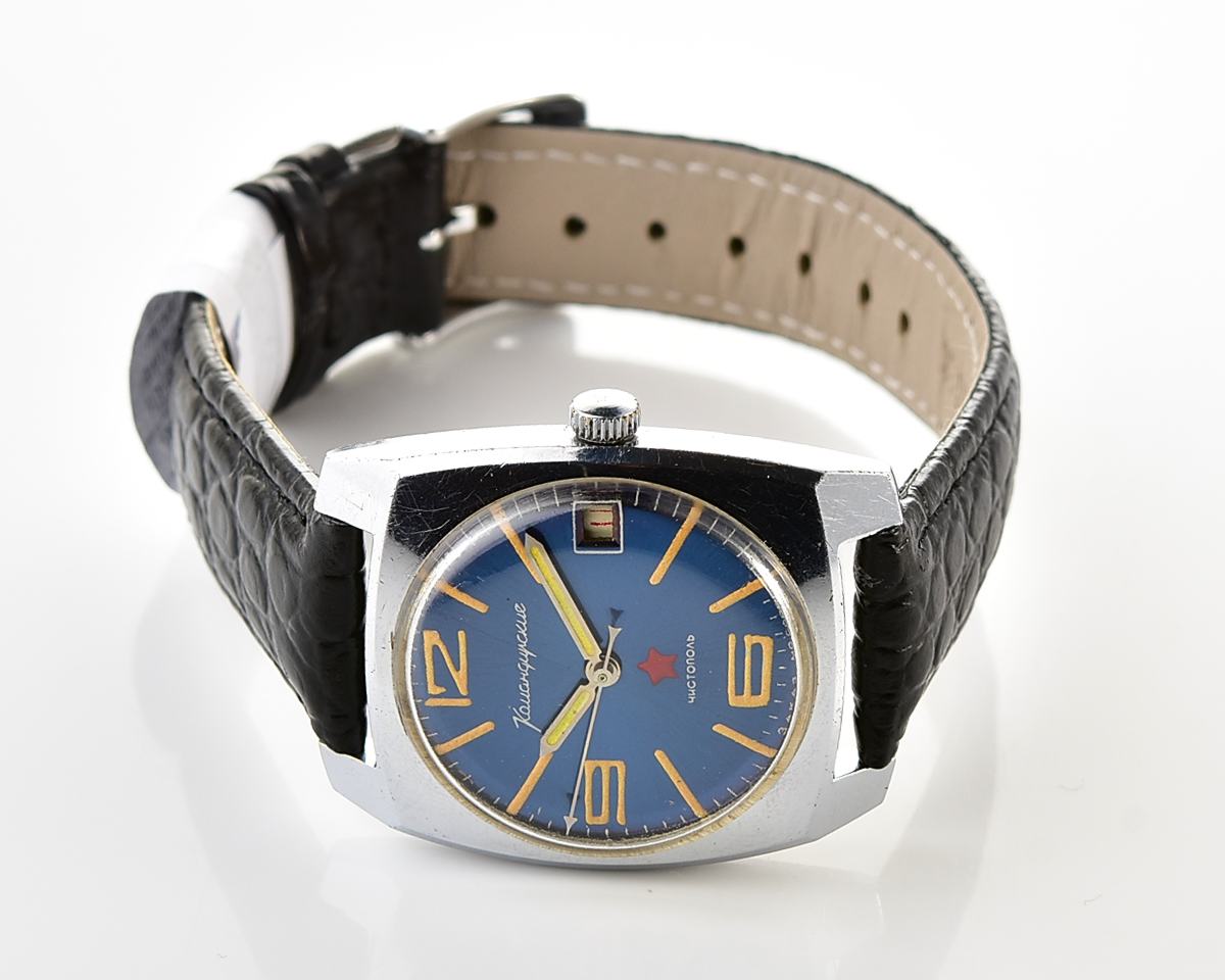 Excellent soviet Vostok Komandirskie mechanical watch - Zakaz MO CCCP!