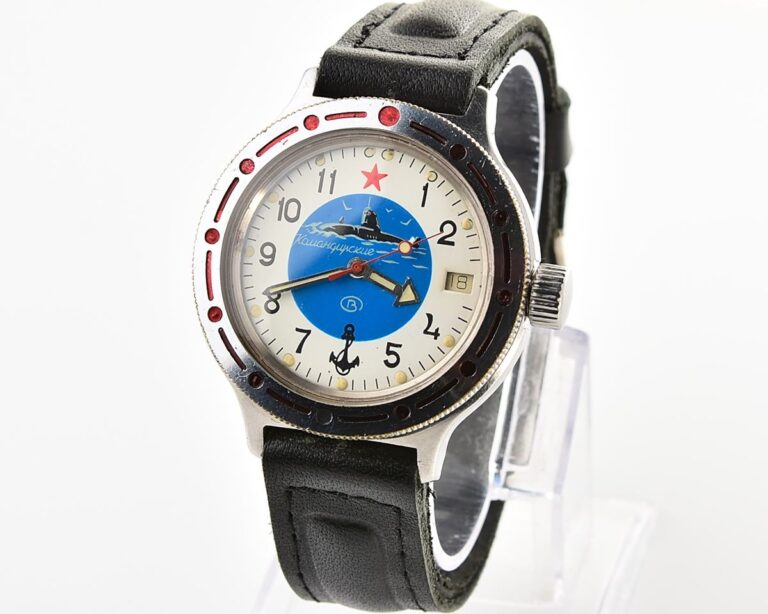 Vostok Amphibia mechanical watch - blue submarine!
