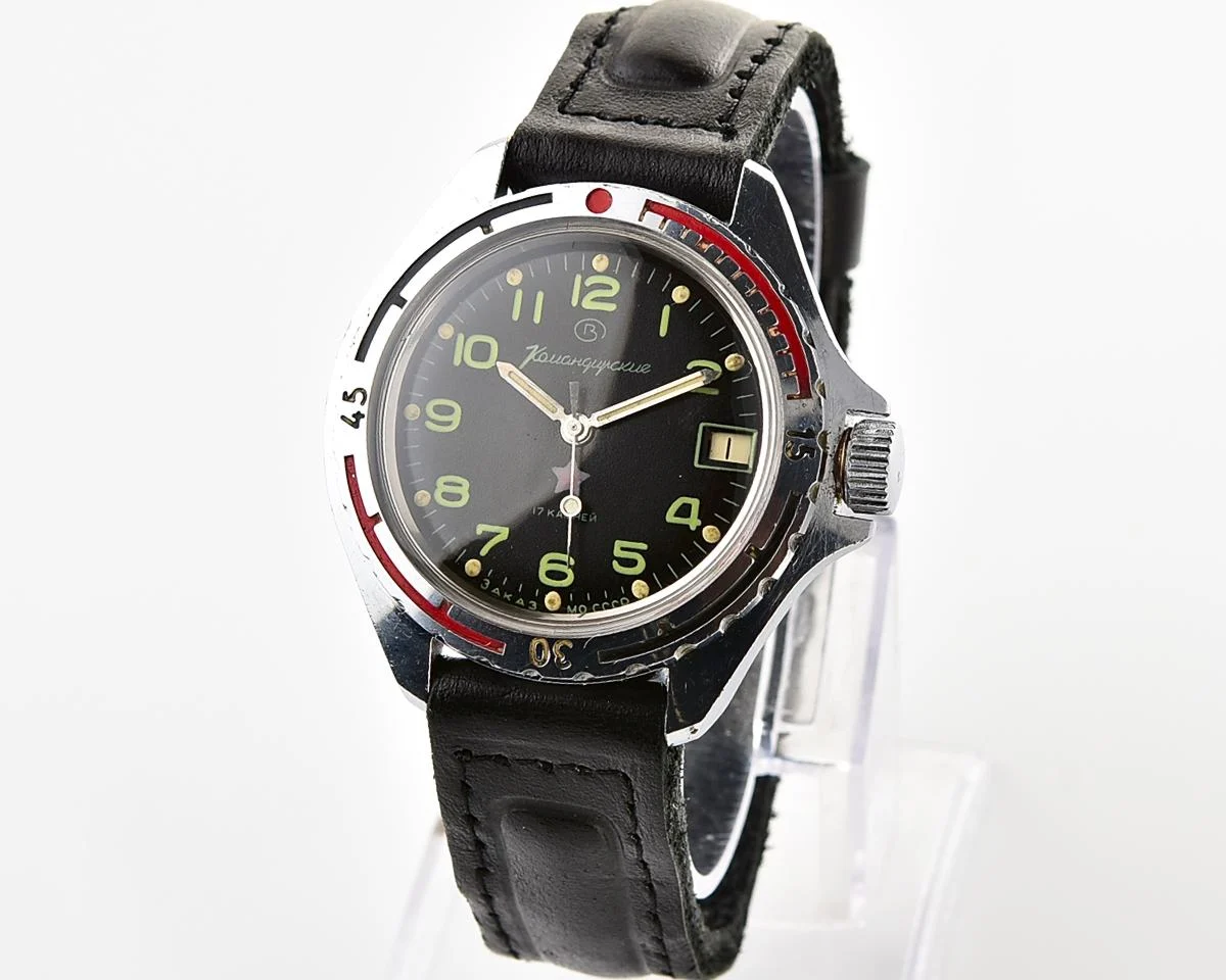 Soviet Vostok Komandirskie limited series watch - "Zakaz MO CCCP"!