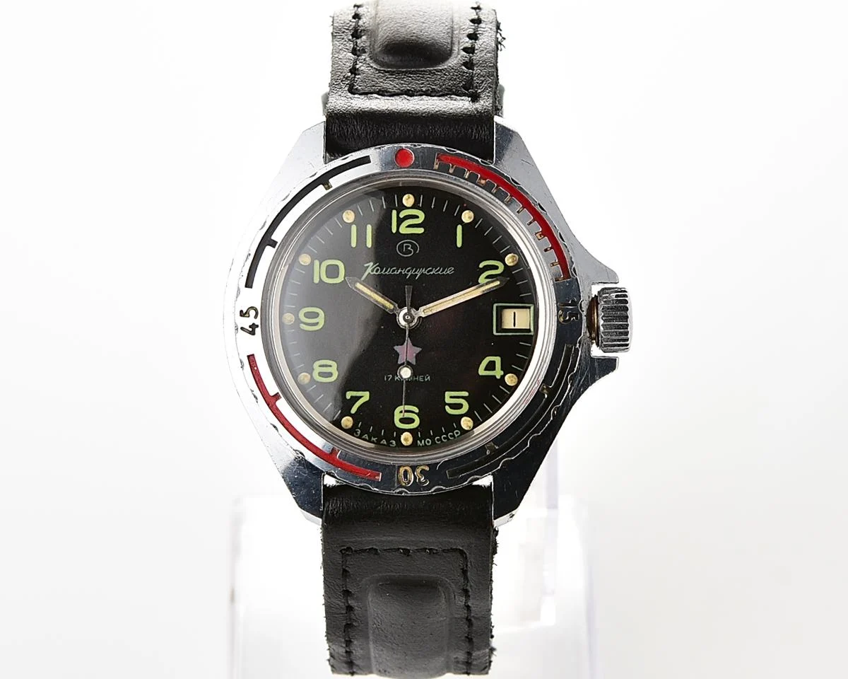 Soviet Vostok Komandirskie limited series watch - "Zakaz MO CCCP"!