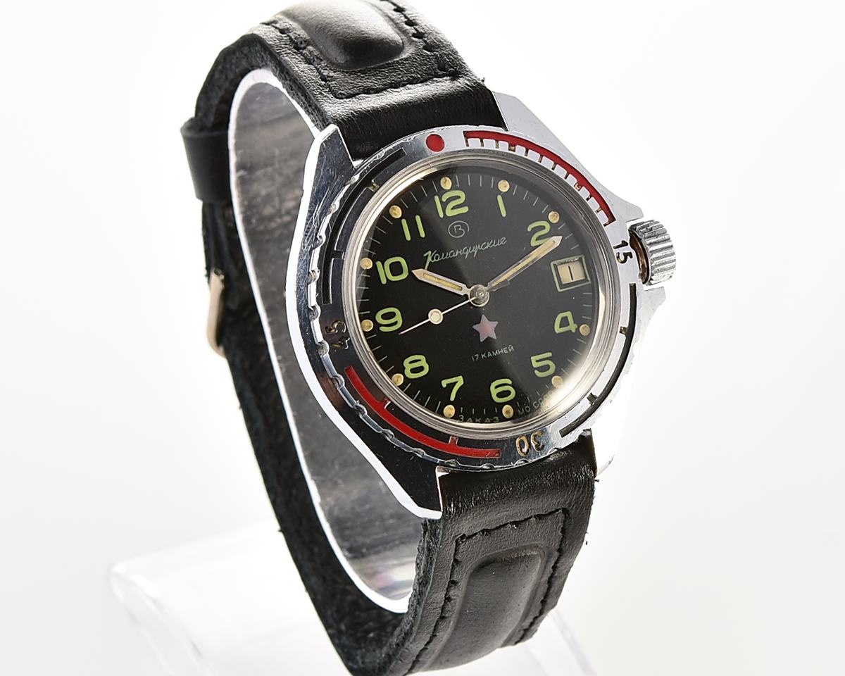 Soviet Vostok Komandirskie limited series watch - "Zakaz MO CCCP"!