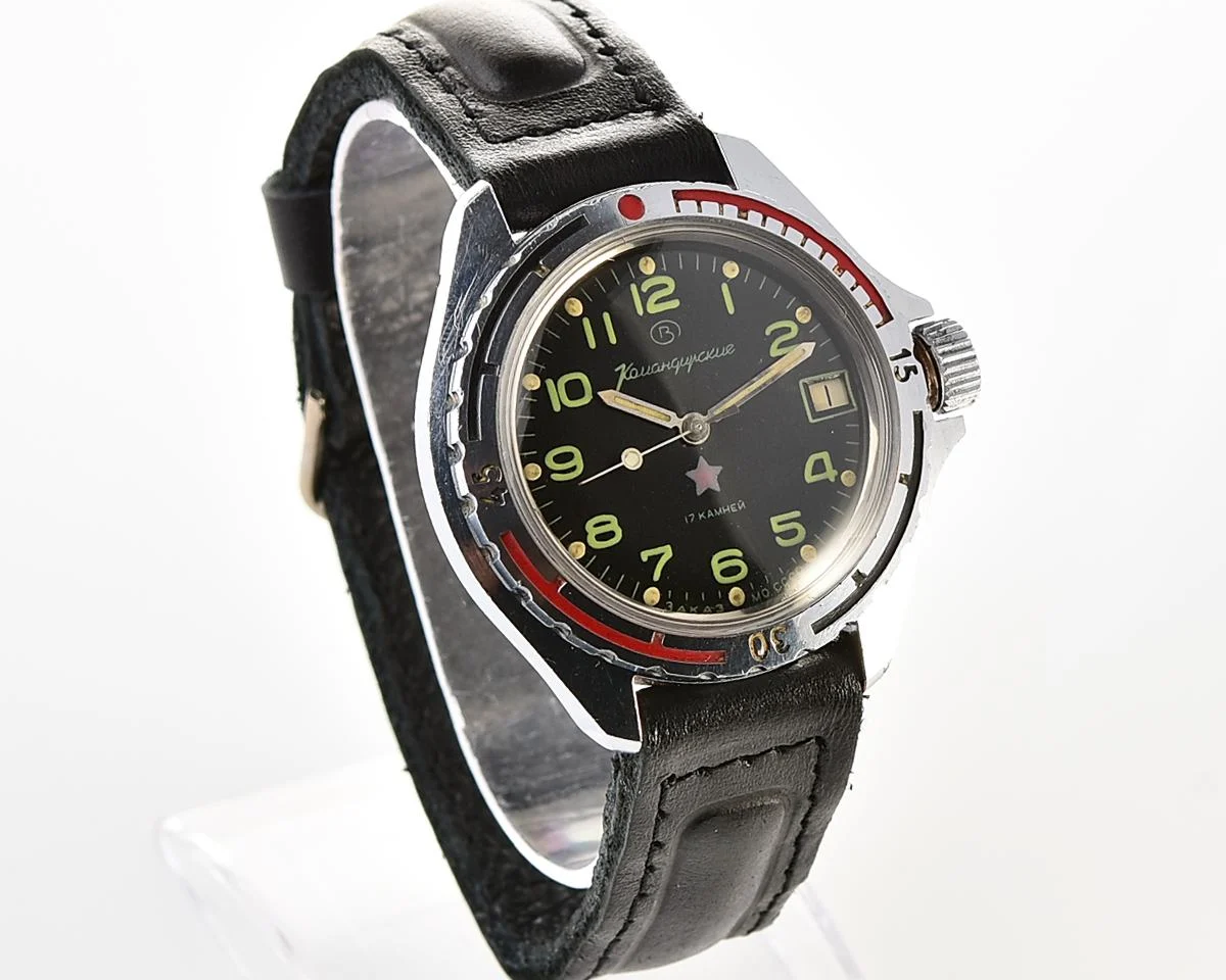 Soviet Vostok Komandirskie limited series watch - "Zakaz MO CCCP"!