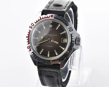 Vostok Komandirskie mechanical wristwatch with rare duo-tone dial!