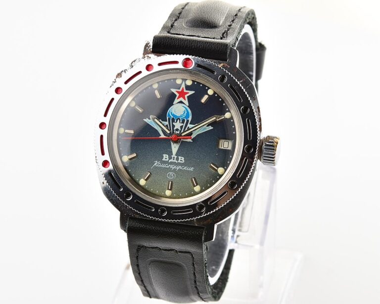 Komandirskie paratroopers mechanical wrist watch for airborn troops
