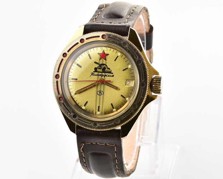 Soviet Vostok Commander's mechanical watch - Komandirskie TANK!