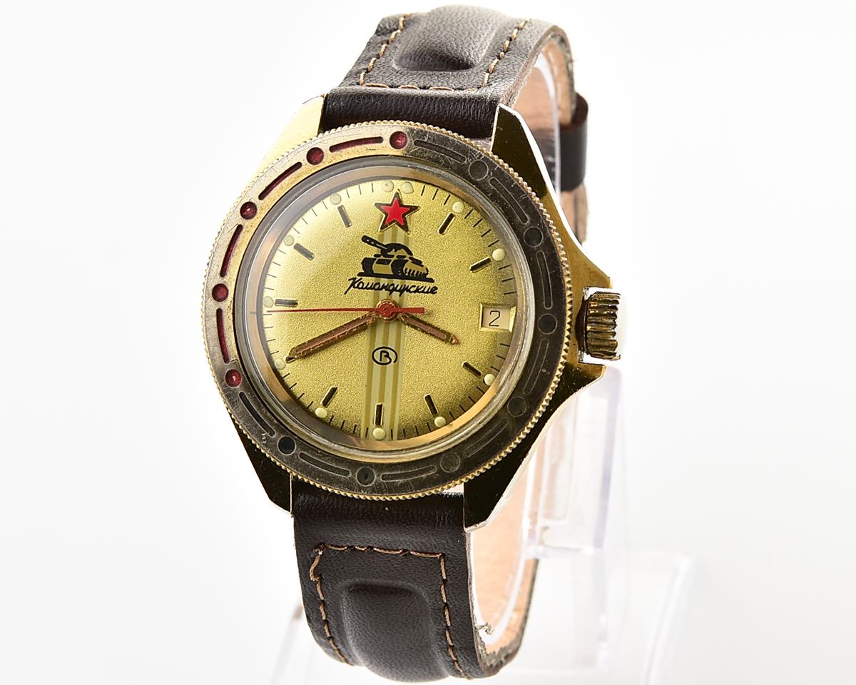 Soviet Vostok Commander's mechanical watch - Komandirskie TANK!