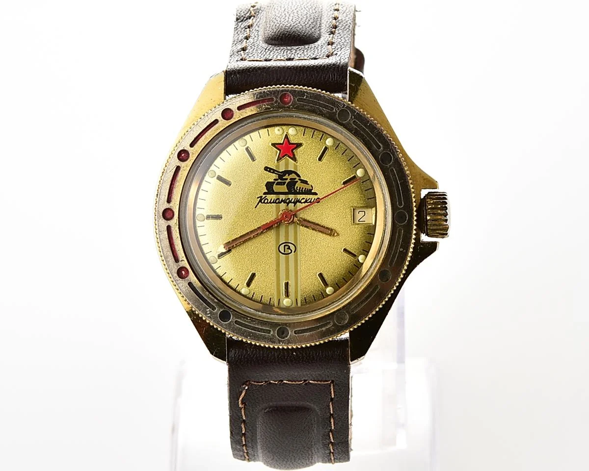 Soviet Vostok Commander's mechanical watch - Komandirskie Tank!