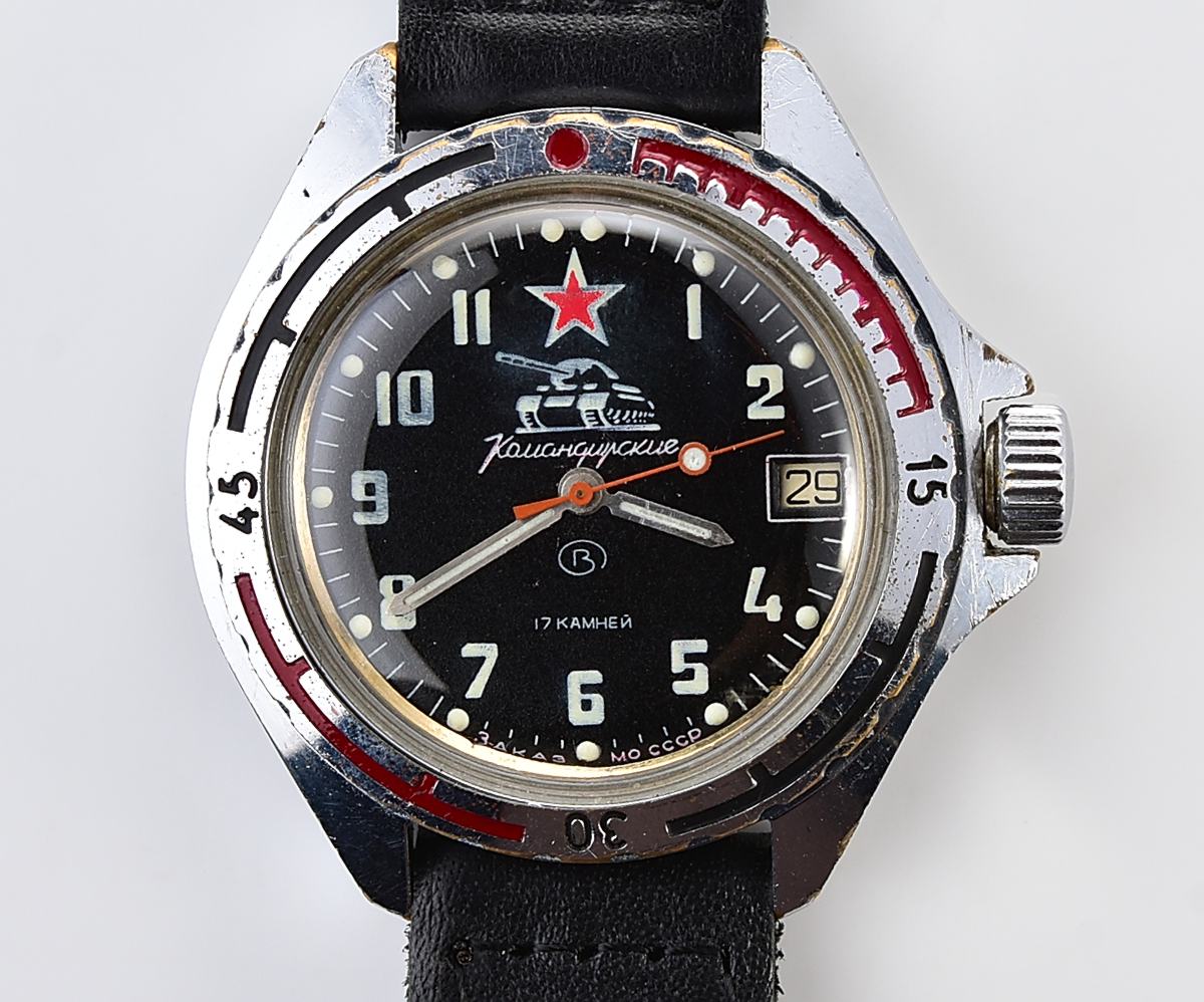 Vostok Komandirskie TANK mechanical watch limited series – “Zakaz MO CCCP”