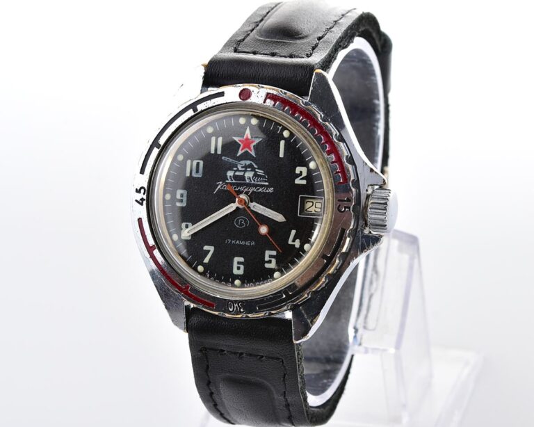 Vostok Komandirskie TANK mechanical watch limited series – “Zakaz MO CCCP”