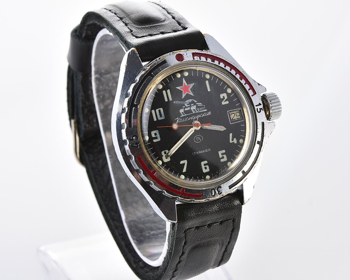 Vostok Komandirskie TANK mechanical watch limited series – “Zakaz MO CCCP”