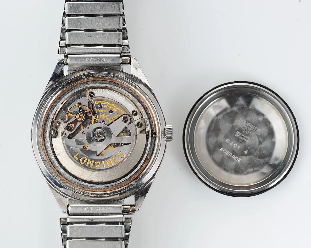 Longines Ultra-Chron Swiss high-beat vintage mechanical watch from 1970