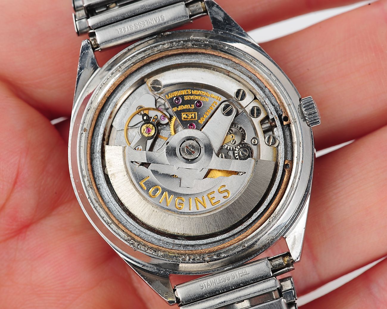 LONGINES Ultrachron Round Case Cross Dial with 3D Indices Automatic Men's Watch 18190-SCS_1084