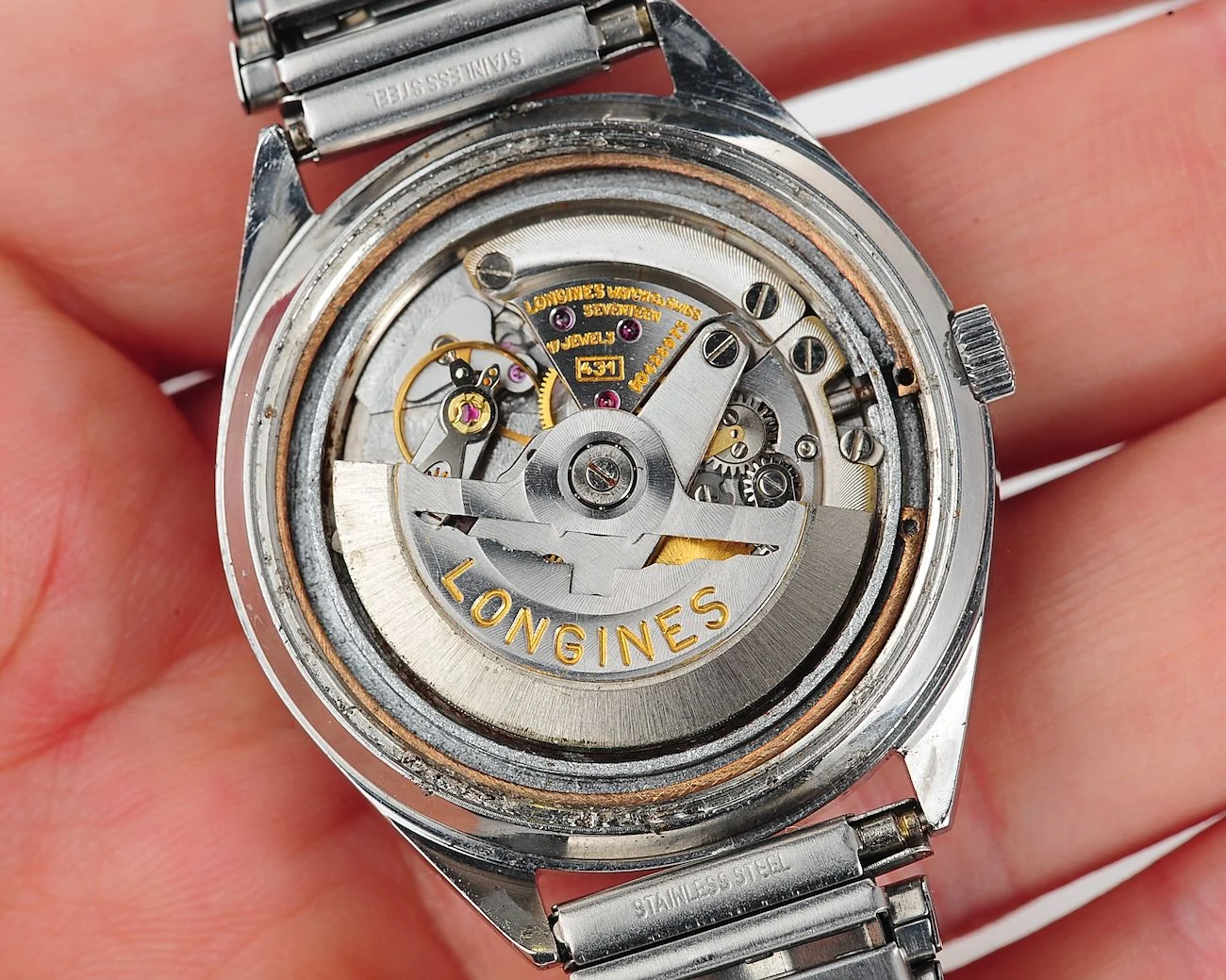 LONGINES Ultrachron Round Case Cross Dial with 3D Indices Automatic Men's Watch 18190-SCS_1084